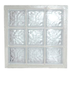 LA ROCHERE PANNEAU VERRE 3X3 067X067 EP 8CM N33 LA ROCHERE PANNEAU VERRE 3X3 067X067 EP 8CM N33